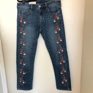 Pilcro  and the Letterpress Jeans w/Appliqués